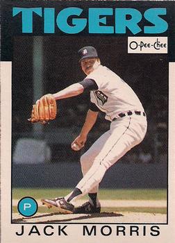 1986 O-Pee-Chee Baseball Cards 270     Jack Morris